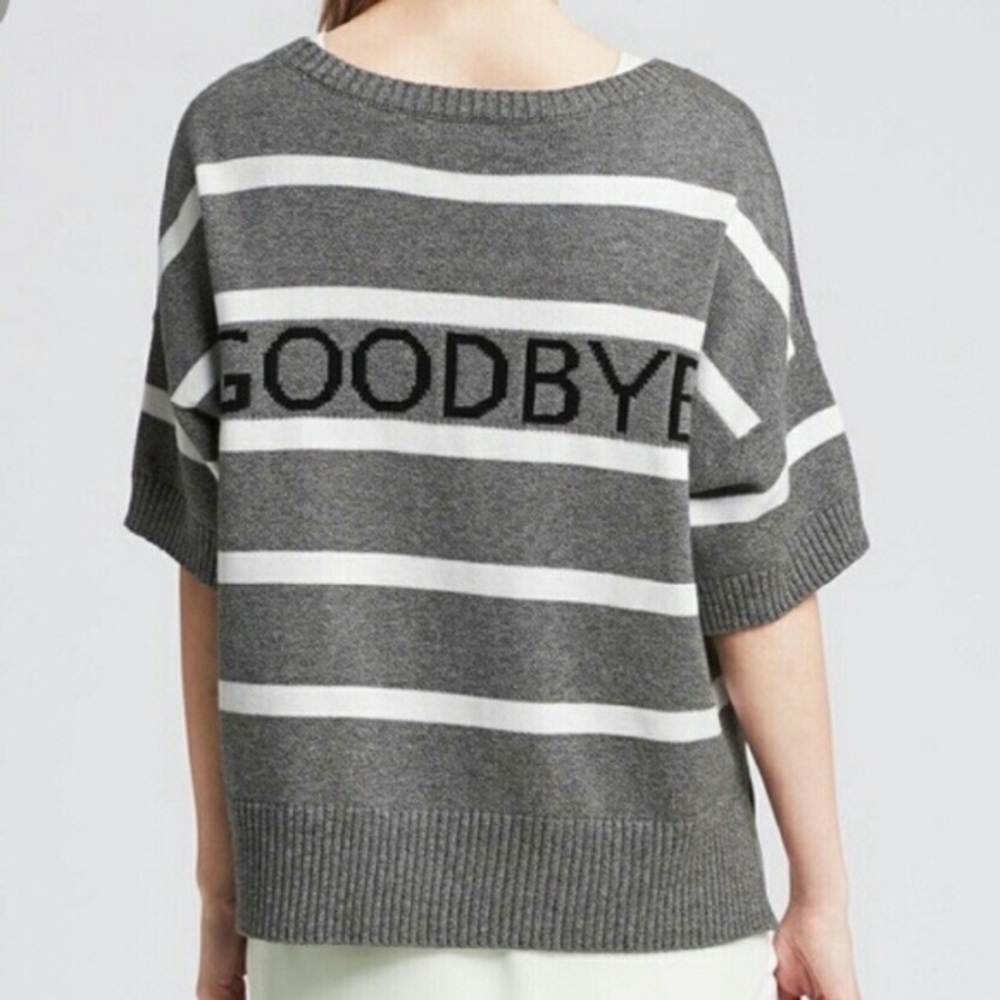 Banana Republic Goodbye Stripe Sweater